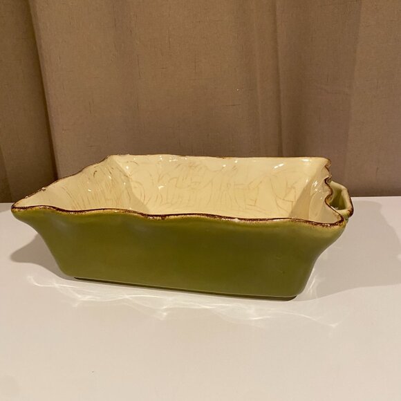 Sur La Table Green & Cream Bakeware Set – Italy, Rectangular & Square, Minor Chi - Picture 4 of 13